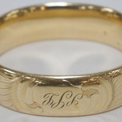 1239	12K BRACELET MARKED 1/20 12K EM CO., 21.6 DWT
