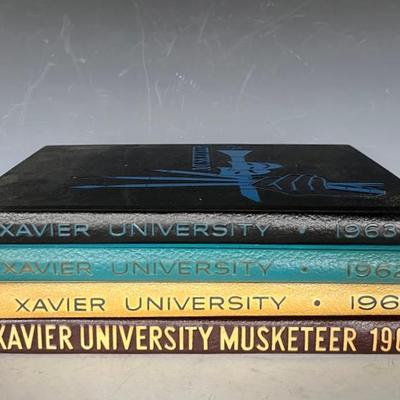 Xavier University Yearbooks 1961-1964 (4)