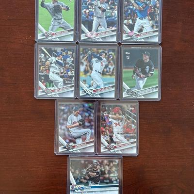 2017 Topps Update 1-300. Aaron Judge, Yoan Moncada, Cody Bellinger Rookies