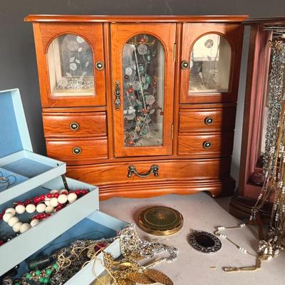 Jewelry Collection with Three Cases