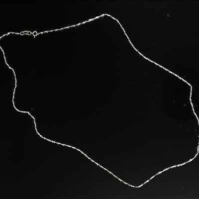 14K Yellow Gold Diamond Cut Chain