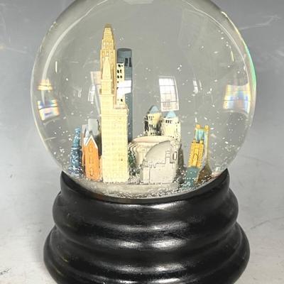 Cincinnati Skyline Musical Snow Globe from Saks 