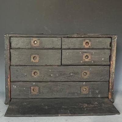 Early 20th Century Handmade Machinist’s Tool Chest 