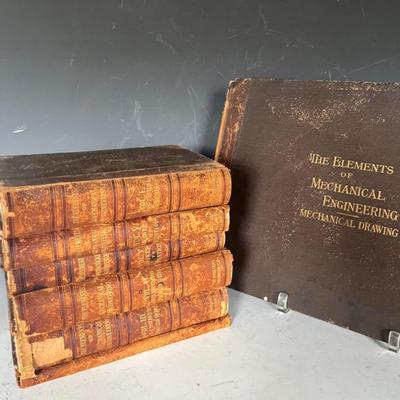 1897 The Elements of Mechanical Engineering, Vols.1-VI and Mechanical Drawing First Edition, 1897