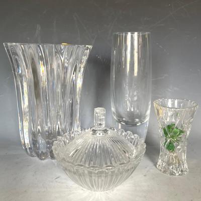 Vintage Crystal (4) with Orrforrs, Lenox 