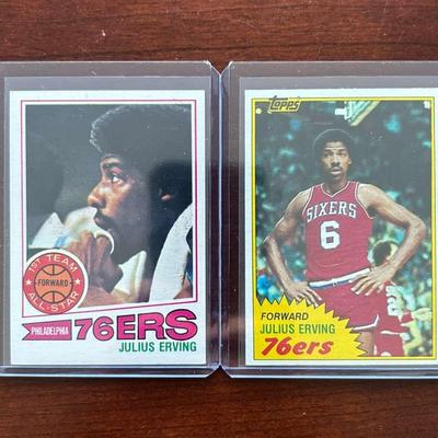 1976-77 and 1980-81 Julius Erving. Dr. J