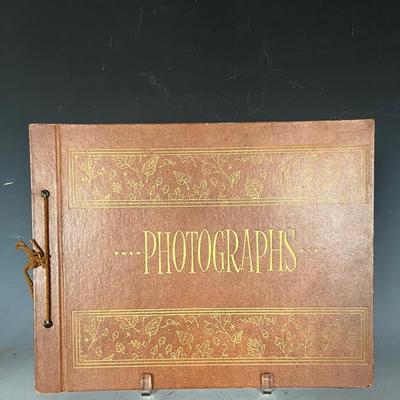 Vintage Train Photos in Album