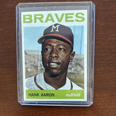 1964 Topps Hank Aaron #300