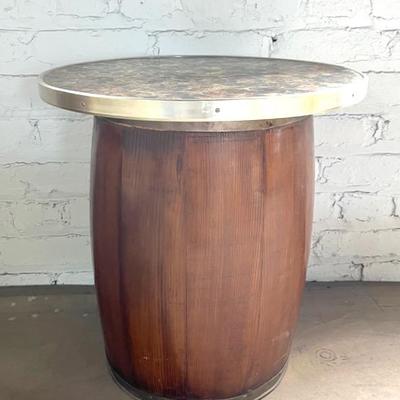 MC Barrel Stave Table