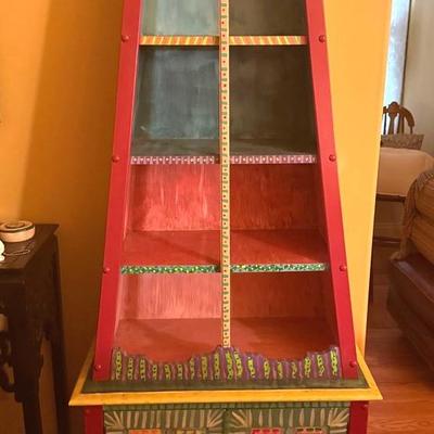 Hand Painted Cabinet 