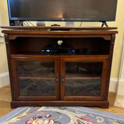 TV Armoire with Lazy Susan