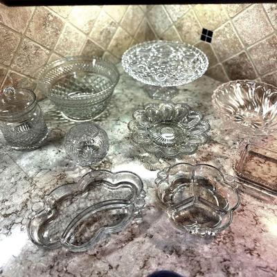 Clear Crystal Service Lot
