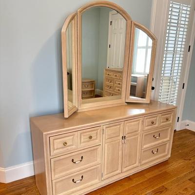Stanley Furniture Dresser W/ Mirror