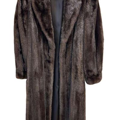 Lloyds Blackglama Full Length Mink Coat