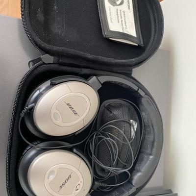 Bose head phones (2 available)