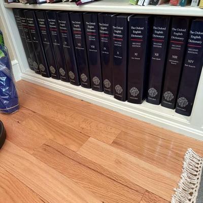 Vol 1 - 20 Oxford English Dictionary Second Edition with covers