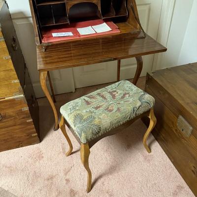 Secretary with bench