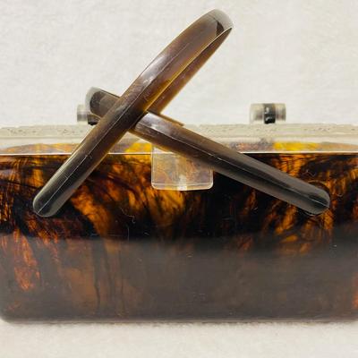 Merle Norman Lucite Cosmetic Bag #2