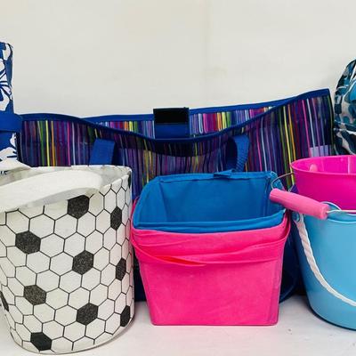Buckets, Bags, and More