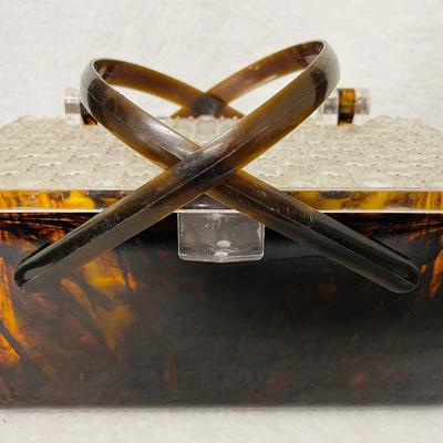Merle Norman Vintage Lucite Cosmetic Box #1