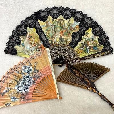 Vintage Hand Held Fans