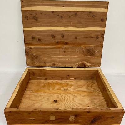Cedar Wood Storage Box