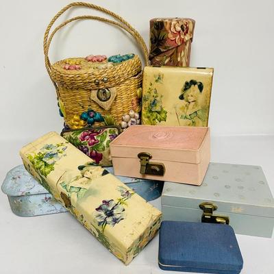 Assortment Of Jewelry Boxes, Storage and More