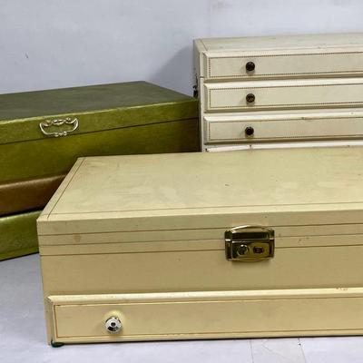 “Buxton” and More Vintage Jewelry Boxes