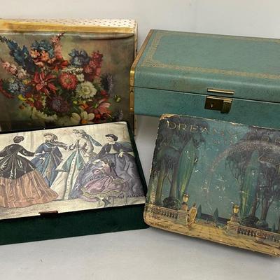 Vintage Romantic Jewelry Boxes