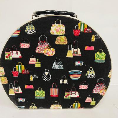 Vintage 1980s Hat Box / Luggage