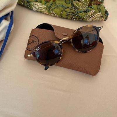 Ray Ban Sunglasses, case and cleaning cloth