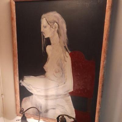 Tony Mafia original oil painting