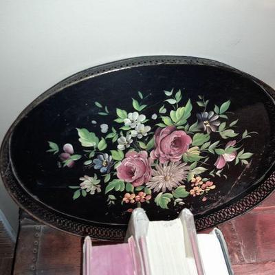 Hand painted server