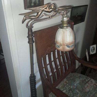 Captivating Art Deco floor lamp