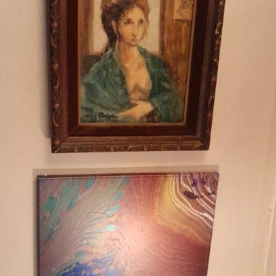 Tony Mafia original oil painting
