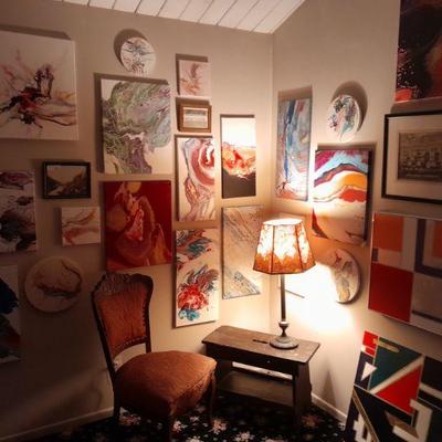 More walls of art