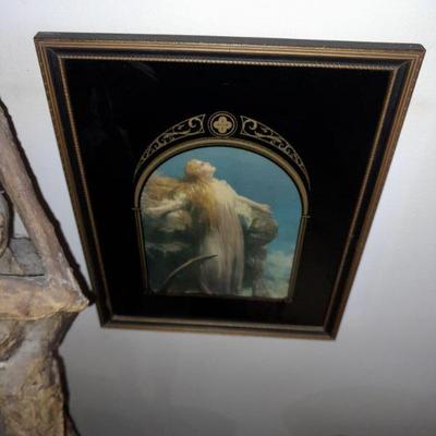 1920s framed print