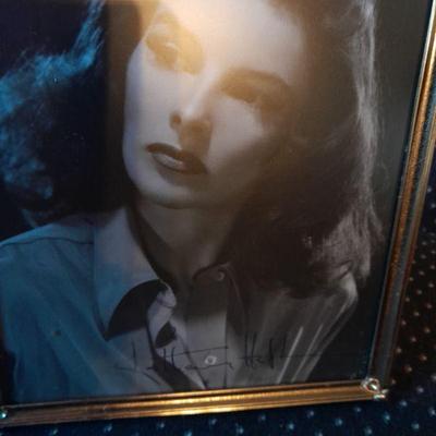 Katherine Hepburn autographed photo