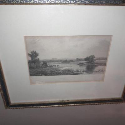 Pencil signed prints
