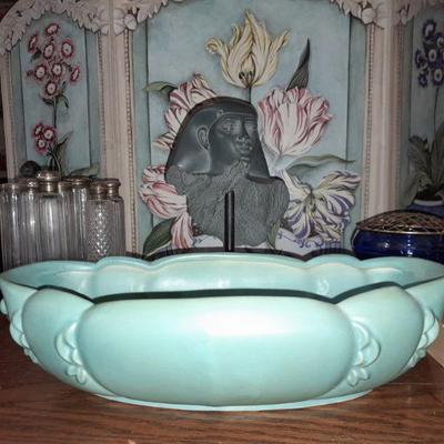 California pottery and stone sculpture