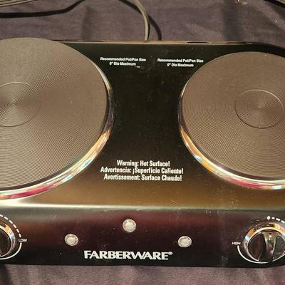 Farberware Double Burner Electric Cooktop
