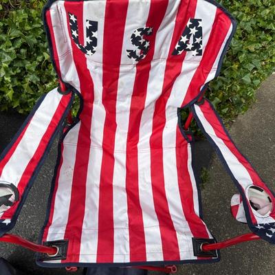 Pair Of USA Travel Chairs 