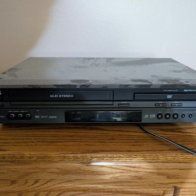 VHS/DVD combo plus a Blue Ray player