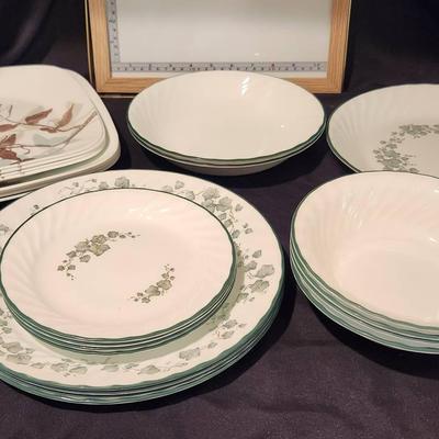 Lot Of Corelle Dish Sets