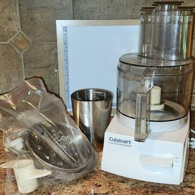 Cuisinart Food Processor And Accessories