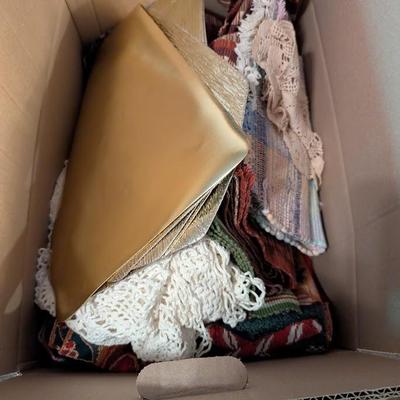 Mystery box of table linens