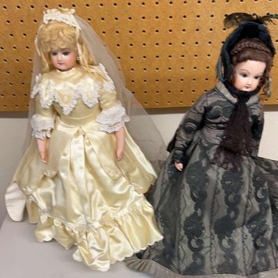 Bride And Widow Dolls