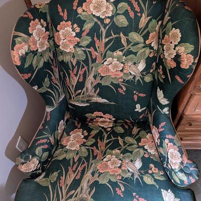 Wing back chair