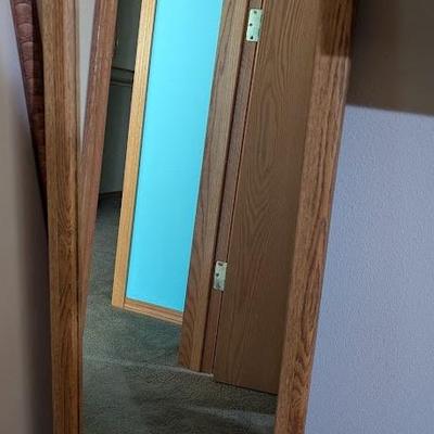 Wall Mirror with wooden frame