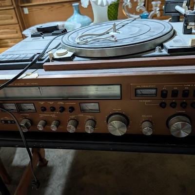 Fisher Turntable and Cassette Player